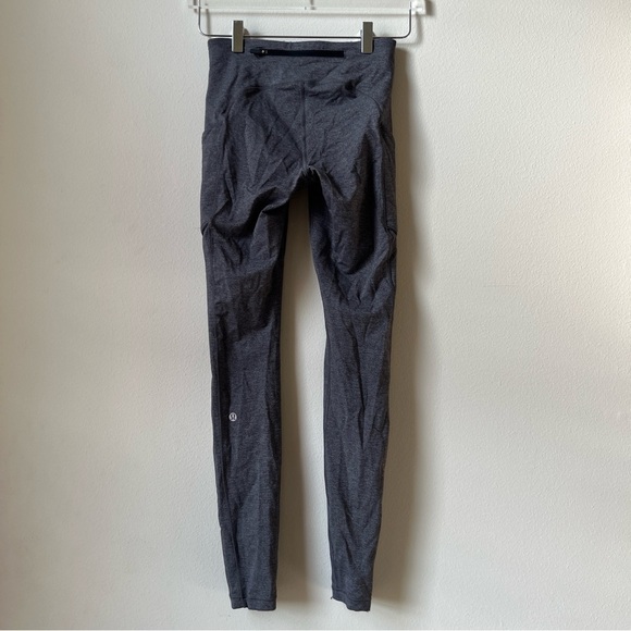Lululemon Speed Up Tight *28" Size 4 Heathered Black - Picture 5 of 9